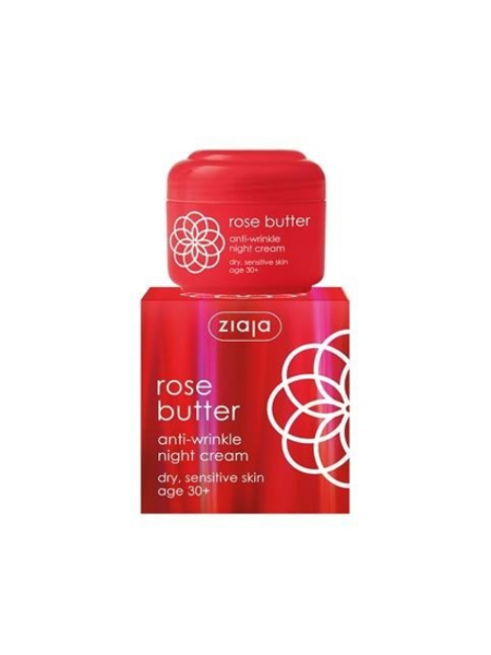 Ziaja Rose Anti-Wrinkle Face Cream for Night 50ml