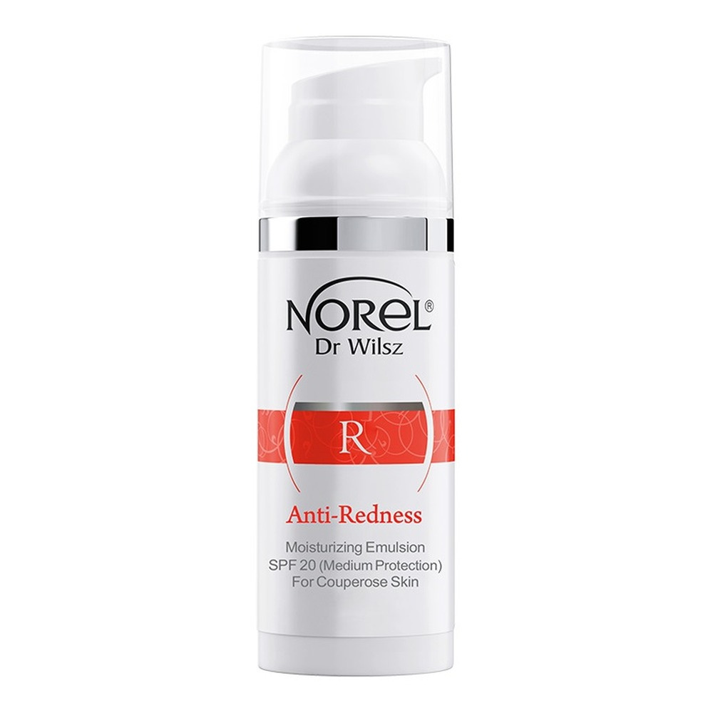 Norel Anti Redness Moisturizing Emulsion SPF20 for Capillary Skin and Rosacea 50ml