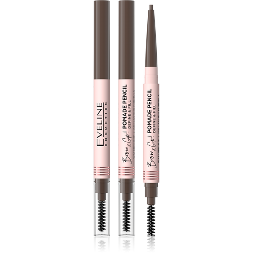 Eveline Brow & Go Waterproof Pomade Eyebrow Pencil Taupe 1 Piece 