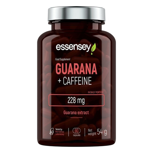 Essensey Guarana + Caffeine Capsules 90 caps