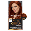 Joanna Multi Cream Color Farba do Włosów z Efektem 3D z Długotrwałym Efektem Nr 44 Intensywna Miedź 1 Sztuka