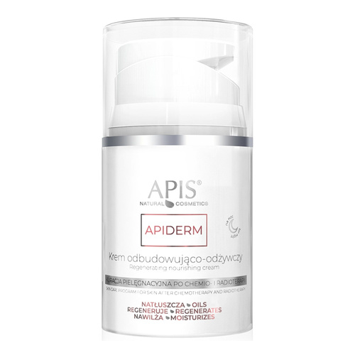 Apis Apiderm Regenerating and Nourishing Cream after Chemotherapy Radiotherapy Very Dry Skin Night 50ml