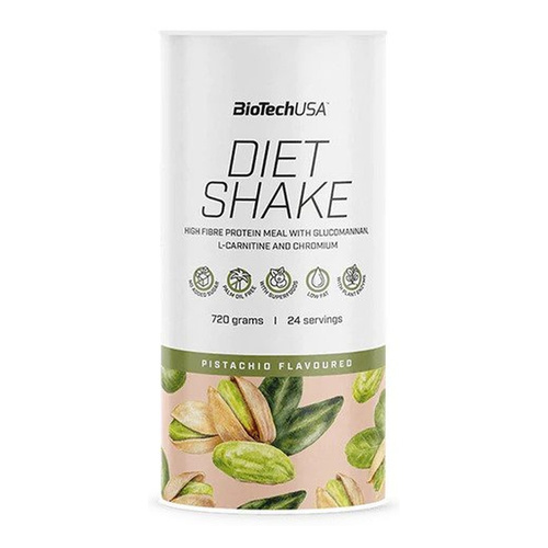 BioTechUSA Diet Shake Pistachio Whey Protein Drink Powder for Weight Control 720g