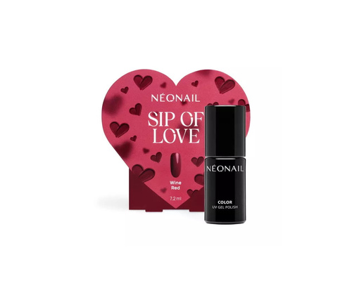 NeoNail UV/LED Zestaw Sip Of Love Wine Red 7,2ml
