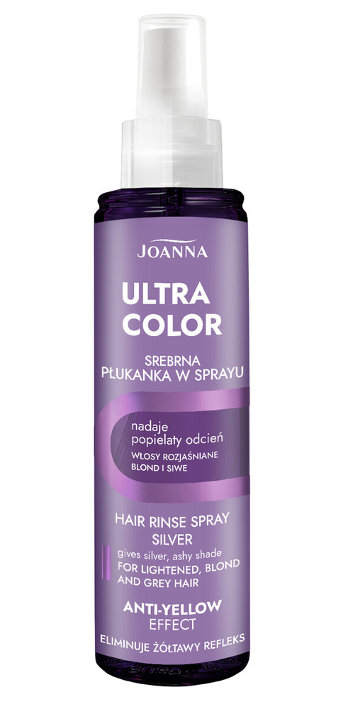 JOANNA Color System Płukanka do blondów srebrna w sprayu 150ml