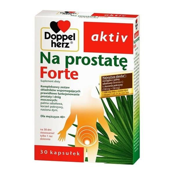 Doppelherz Aktiv Na Prostatę Forte z Pestkami Dyni i Pokrzywą 30 Kapsułek