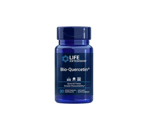 Life Extension Bio-Quercetin Supplement for Immune and Cardiovascular Health 30 Veggie Capsules