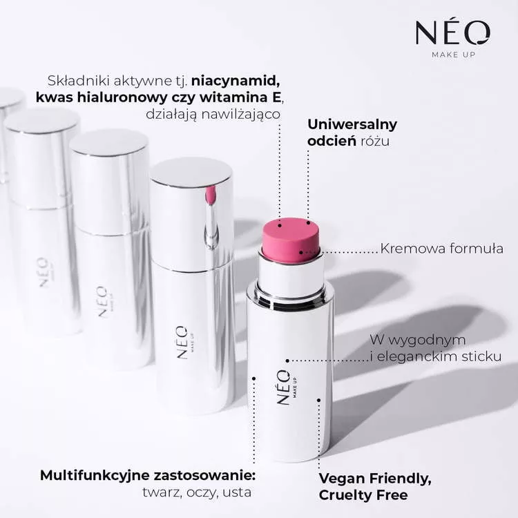 Neo Makeup Intense Serum Róż w Sztyfcie do Konturowania na Mokro 7g