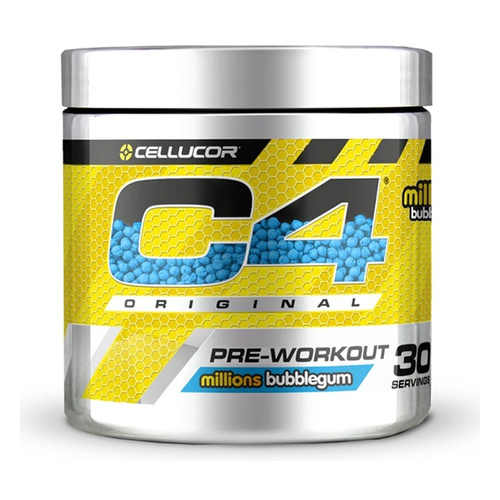 Cellucor C4 Original Millions Bubblegum Pre-Workout Powder For Energy and Endurance 198g