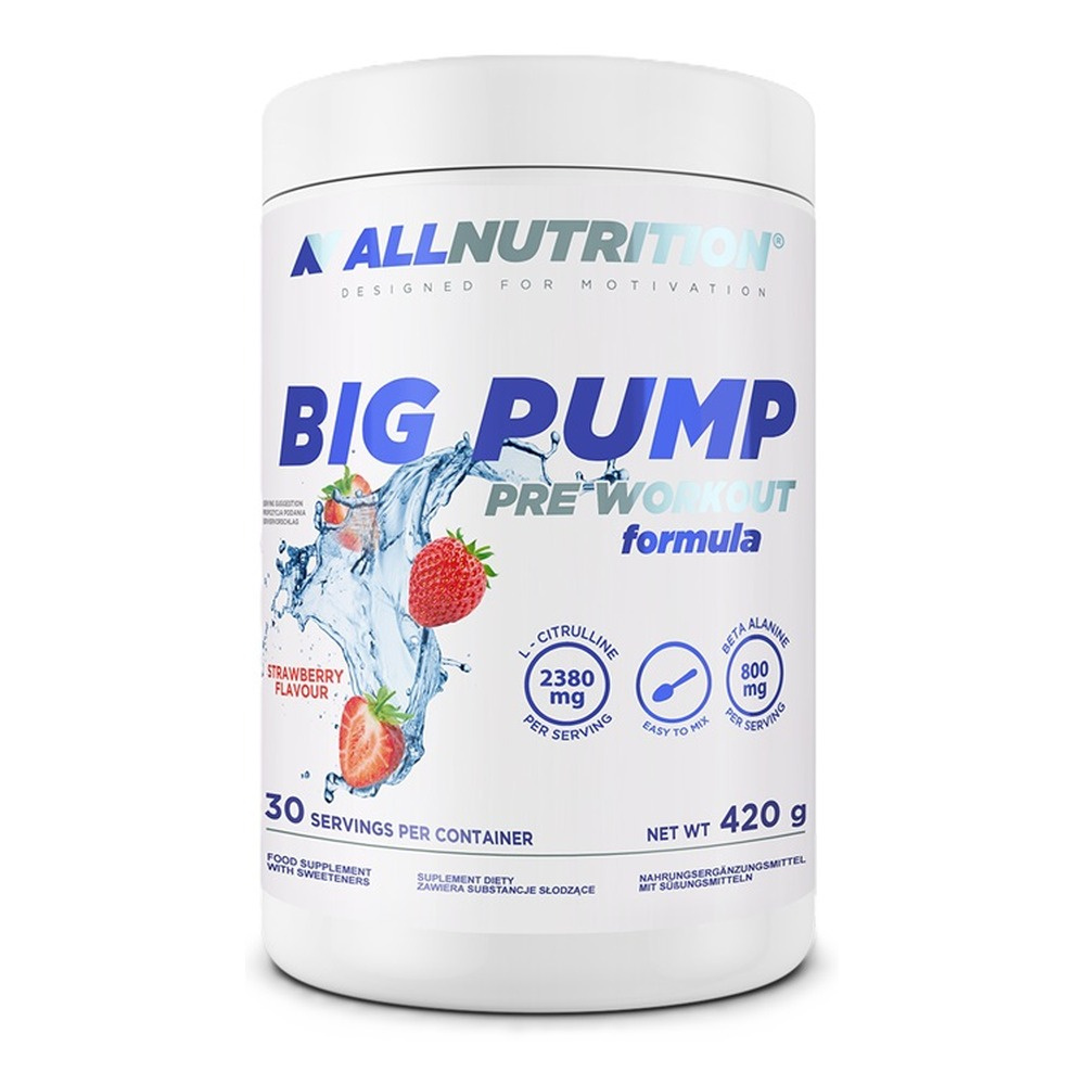 Allnutrition Big Pump Pre-Workout Formula Strawberry 420g