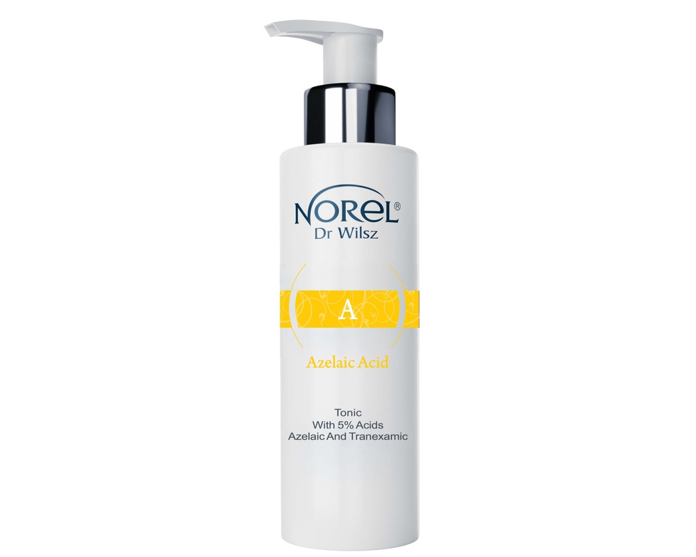 Norel Azelaic Acid Tonic with 5% Azelaic and Tranexamic Acids for Skin with Rosacea and Discoloration 100ml