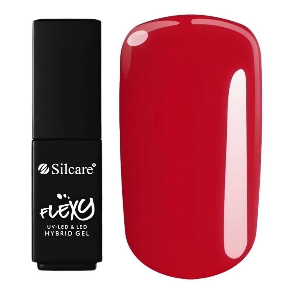 Silcare Flexy UV/LED Hybrid Nail Polish 245 Strawberry Kiss 4.5g
