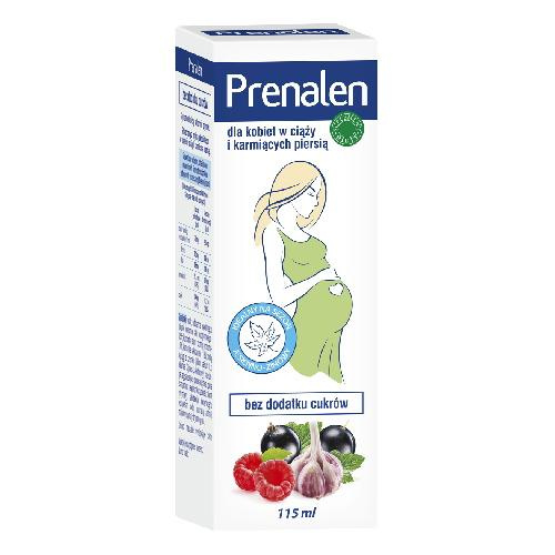 Prenalen Syrop Przeziębienie dla Kobiet w Ciąży i Karmiących Piersią 115ml