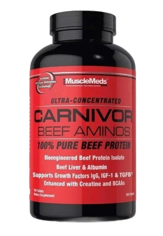 MuscleMeds Carnivor Beef Aminos 300 Tablets