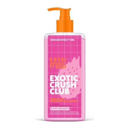 Tutti Frutti Exotic Crush Club Nawilżający Żel pod Prysznic #DragonfruitVibe 400ml