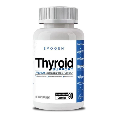 Evogen Thyroid Support Kompleks Składników Odżywczych i Roślinnych w Kapsułkach 90 Kapsułek