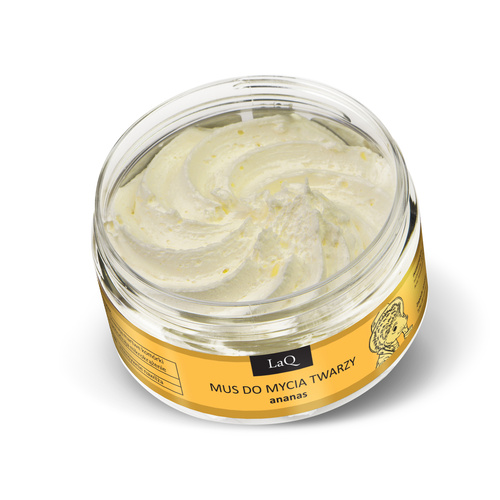 LaQ Peelingujący Mus do Mycia Twarzy Ananas 40g