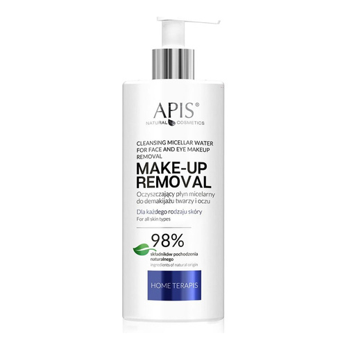 Apis Home Terapis Cleansing Micellar Water for Face and Eyes Makeup Removal 300ml