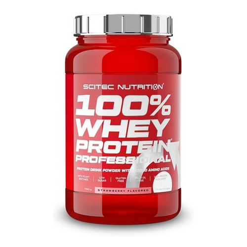 SciTec 100% Białko Serwatkowe Professional Truskawka 780g