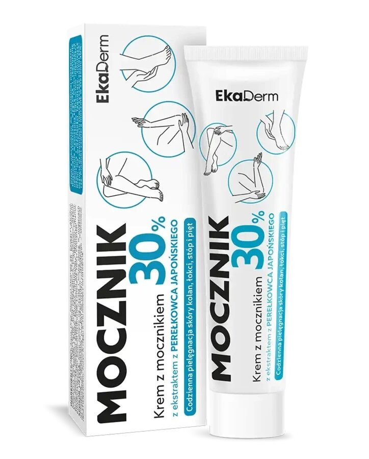 EkaMedica EkaDerm Krem z Mocznikiem 30% do Codziennej Pielęgnacji Skóry Suchej 30ml