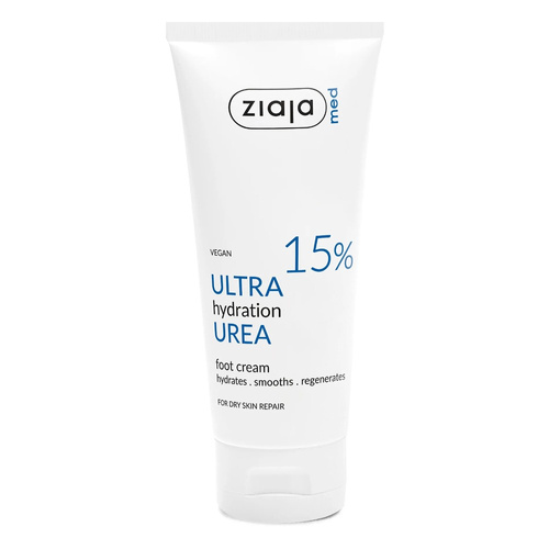 Ziaja Med Urea Ultra Hydration Foot Cream with 15% Urea 100ml