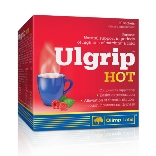 Ulgrip Hot malinowy 10 saszetek