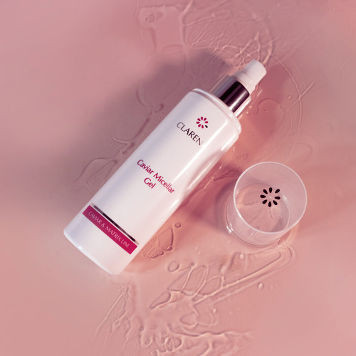 Clarena Caviar & Matrix Line Kawiorowy Żel Micelarny do Pielęgnacji dla Cery Dojrzałej 200ml