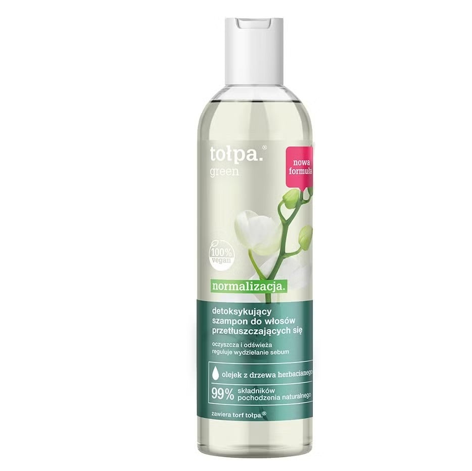 Tolpa Green Normalization Detoxifying Shampoo for Oily Hair 300ml