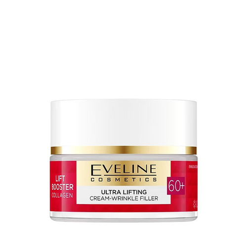 Eveline Lift Booster Collagen Ultra Lifting Cream-Wrinkle Filler 60+ for Day and Night 50ml