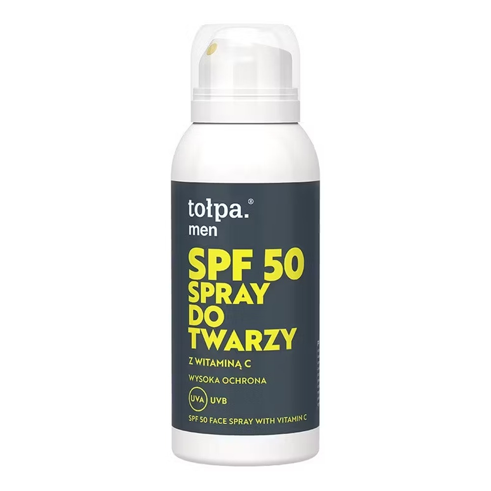 Tołpa men SPF 50 spray do twarzy z witaminą C, 75ml