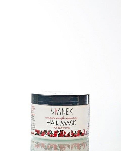 Vianek Intensywnie Regenerująca Maska do Włosów Blond Farbowanych Rozjaśnianych 150ml