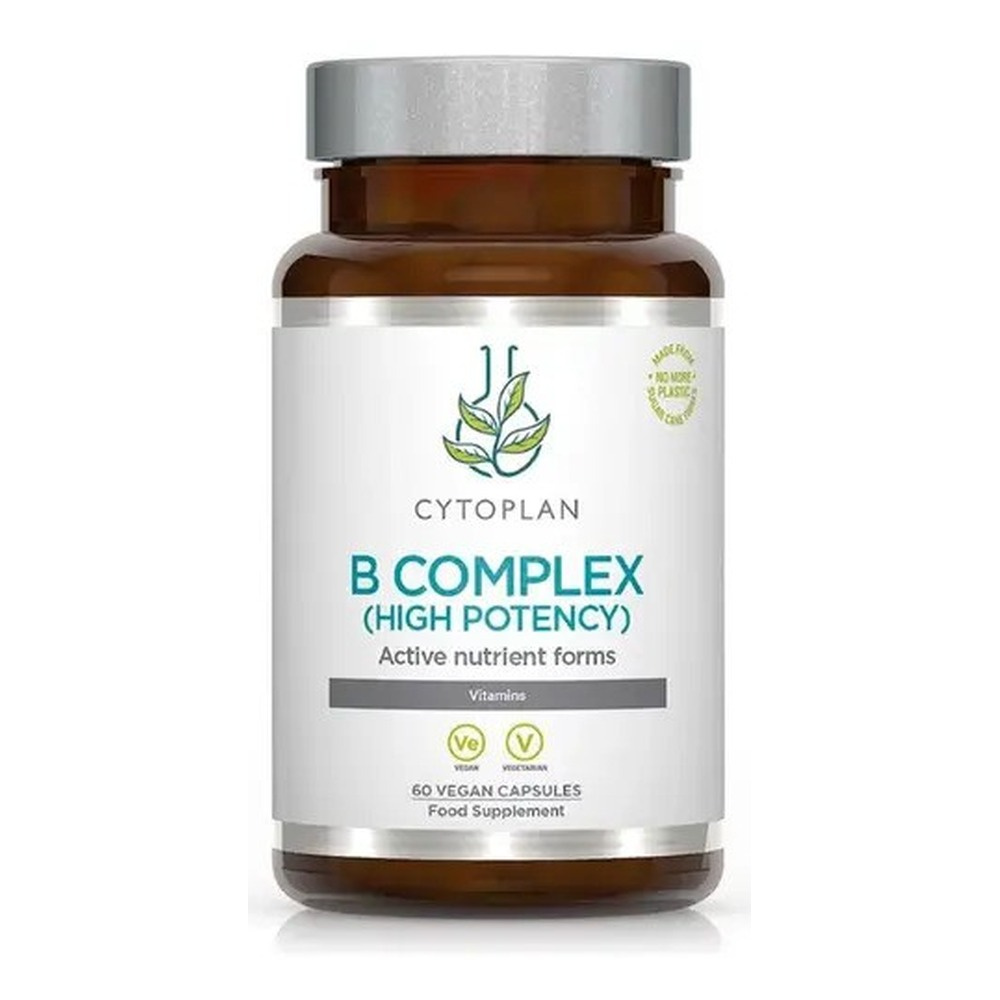Cytoplan B Complex kompleks witamin z grupy B High Potency 60 kapsułek roślinnych