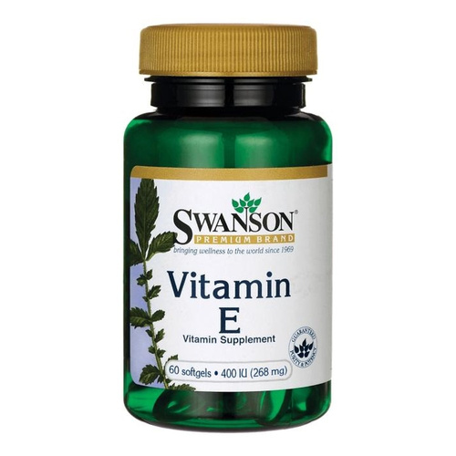 Swanson Vitamin E 400 IU 60 Softgels