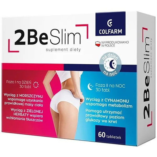 Colfarm 2Be Slim Day + Night Formula 30 + 30 Tablets