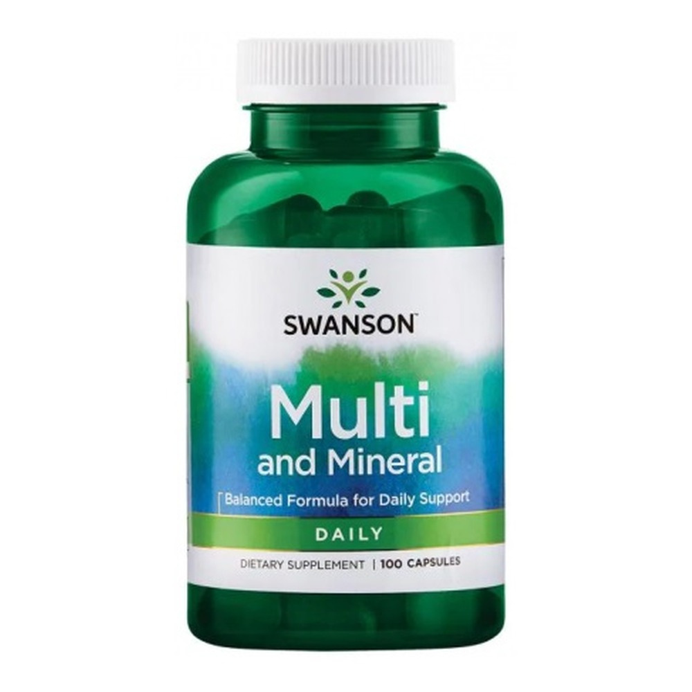 Swanson Multi and Mineral 100 Kapsułek