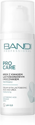 Bandi Professional Pro Care Nawilżający Krem z Kwasem Laktobionowym i Mocznikiem 50ml Best Before 30.11.26