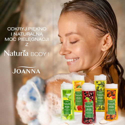 Joanna Naturia Grapefruit and Orange Shower Gel for All Skin Types 300ml