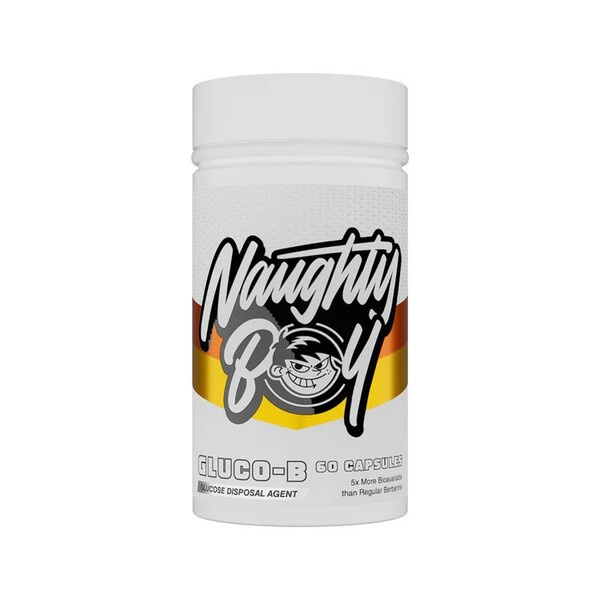 Naughty Boy Gluco-B Dihydroberberyna Na Wsparcie Metabolizmu Glukozy 60 Kapsułek