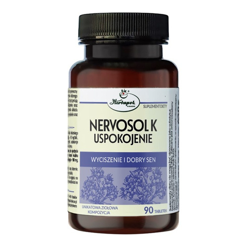 Nervosol K Uspokojenie 90tabl. HERBAPOL KRAKÓW