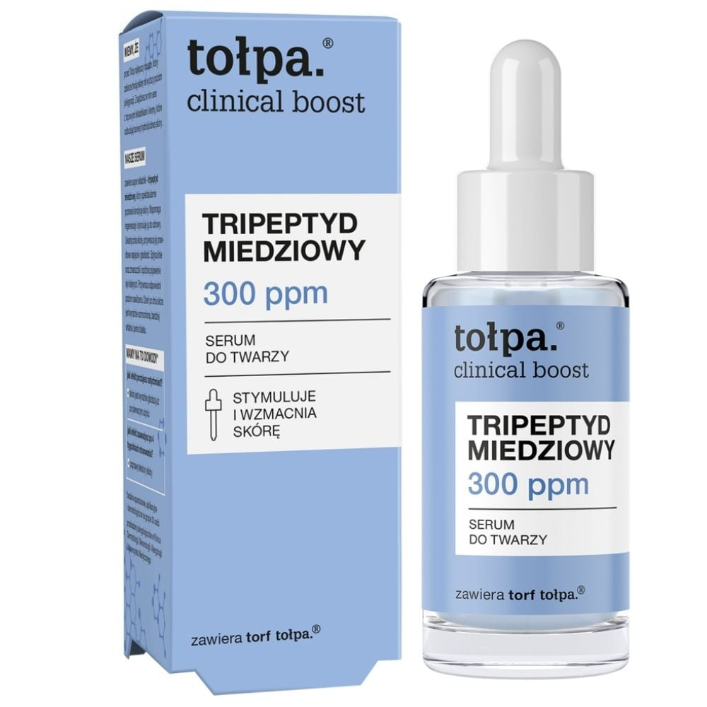 Tolpa Clinical Boost Copper Tripeptide Facial Serum 30ml