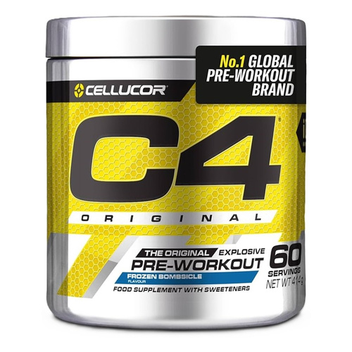 Cellucor C4 Original Frozen Bombsicle Pre-Workout for Energy and Performance 414g