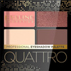 Eveline Quattro Professional Eyeshadow Palette Cienie do Powiek z Aplikatorem Nr 06 3.2g