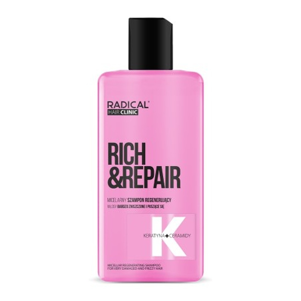 Radical Hair Clinic Rich & Repair Micelarny Szampon Regenerujący 300ml