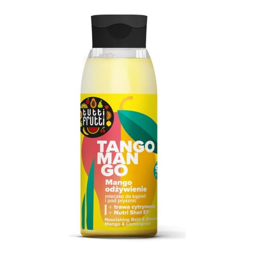 Tutti Frutti Nourishing Bath and Shower Milk Mango and Lemongrass + Nutri Shot EF 400ml