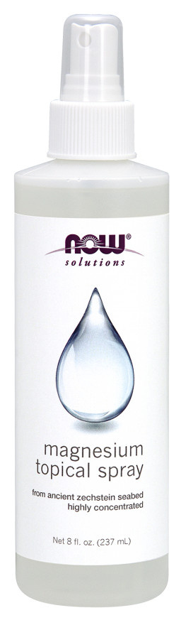 NOW Foods Magnesium Topical Spray Quick Mist for Muscles and Relaxation 237ml
