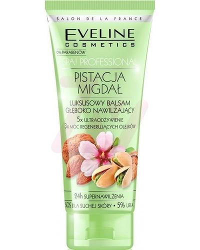 EVELINE Spa, Pistachio and Almond Luxurious Deep MOISTURISING Lotion 200m