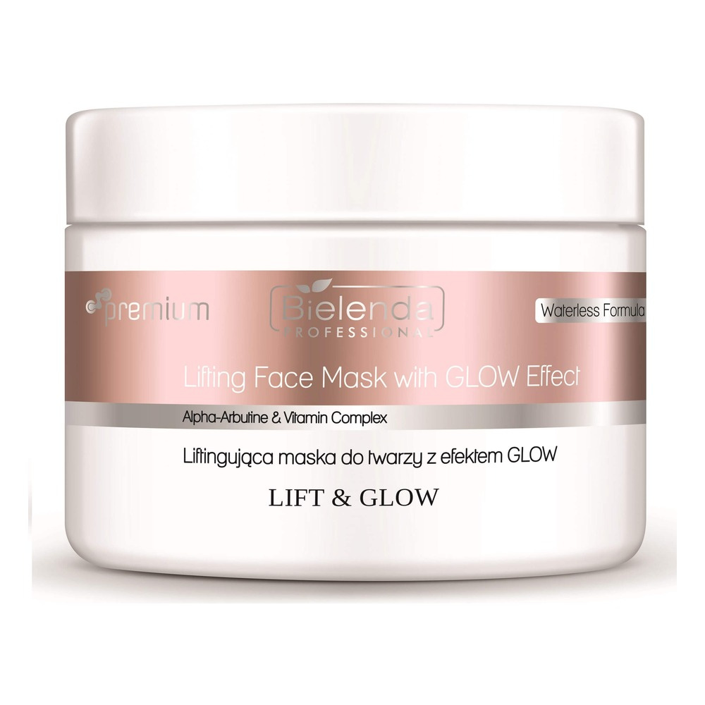 Bielenda Professional Lift & Glow Lifting Face Mask with Glow Effect 115g