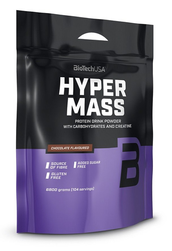 BioTechUSA Hyper Mass Gainer with Creatine For Muscle Mass Growth 6800g