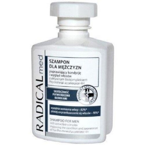 Radical Med Szampon dla Mężczyzn Przywracający Kondycję Włosom 300ml