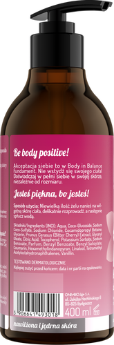 OnlyBio Body in Balance Sakura Cherry Blossom Shower Gel 400ml